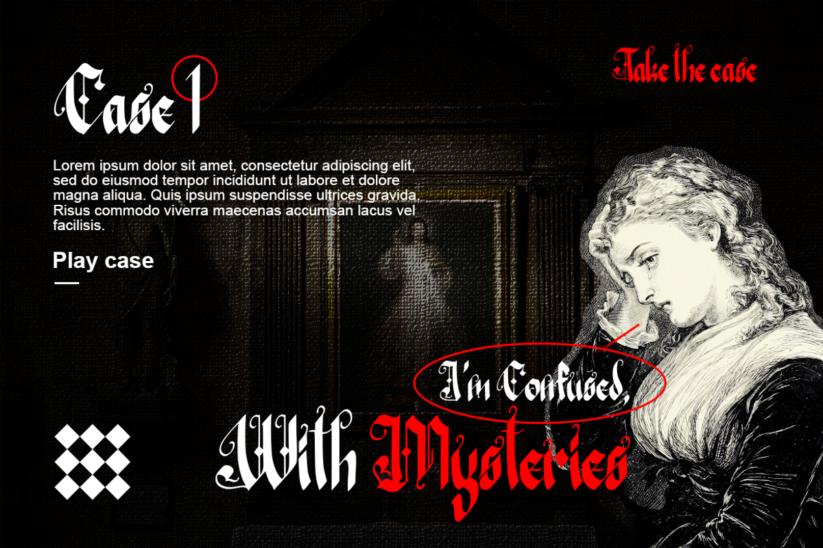 Fairy Tail - Special Fantasy Font, a Blackletter Font by Meizzaluna Design (Photo 6 of 9)