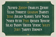 Beatford - Vintage Font, a Serif Font by HansCo Studio (Thumbnail 4 of 12)