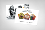 Modern Merry Christmas Card, a Card Template by graphicforest (Thumbnail 2 of 3)