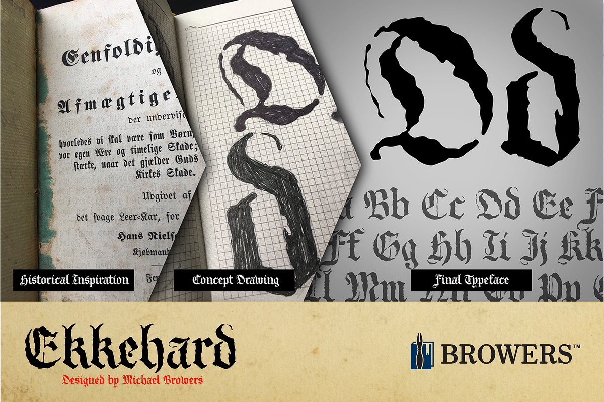 Ekkehard Font preview 2