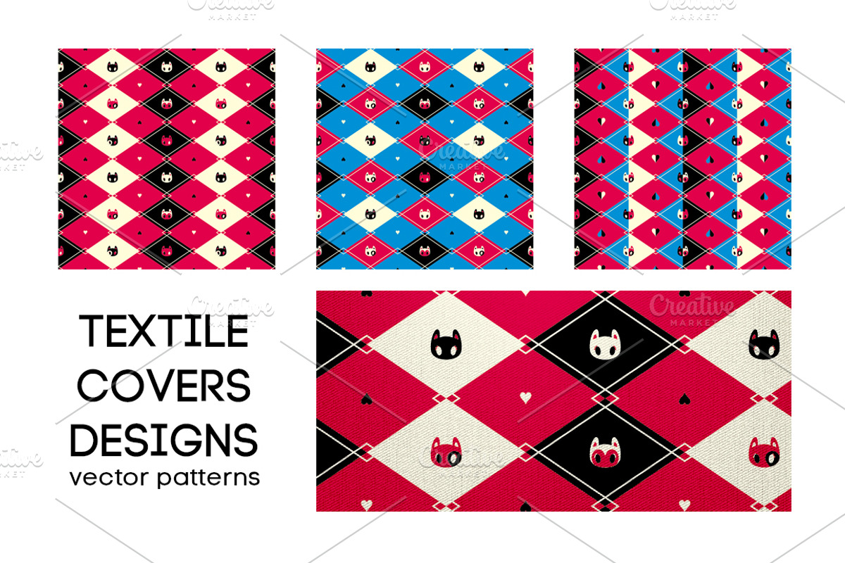 Covers design vector patterns, a Pattern Graphic by Helga Lukas (Photo 4 of 7)