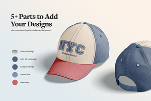 Baseball Cap Animated Mockup