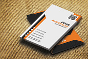 Corporate Business Card CM182, a Business Card Template by annozio (Thumbnail 2 of 3)