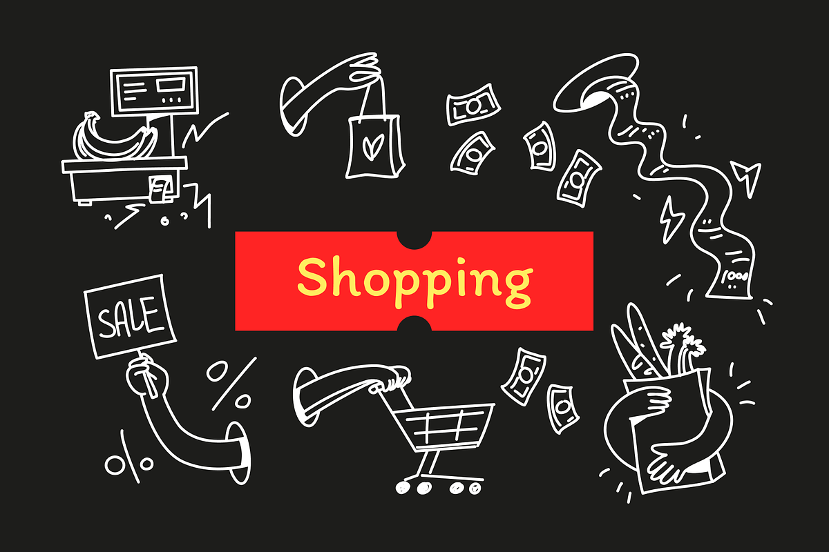 Food & Grocery – Illustration Set, a Food Illustration by Tanka (Photo 3 of 4)