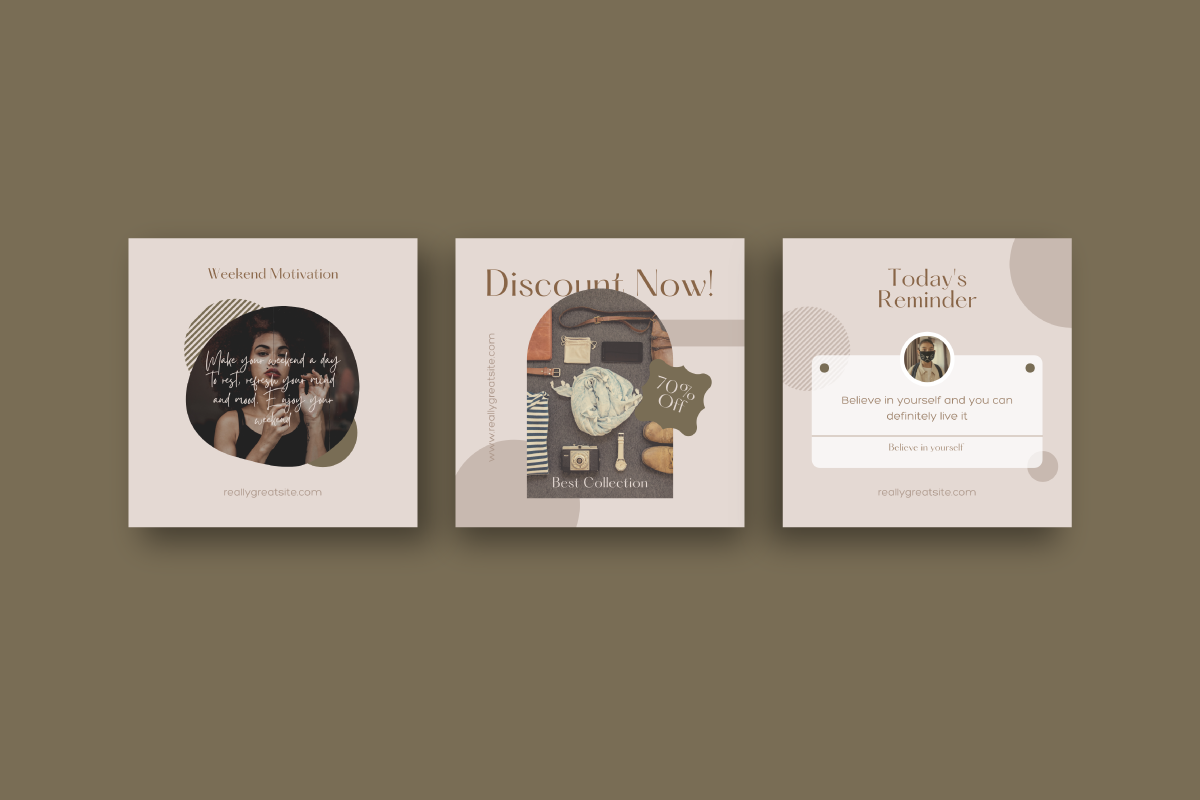 Waitzy - Canva Instagram Template, a Social Media Template by Inkofert (Photo 5 of 12)