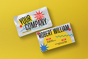 Gray Maximalism Business Card, a Business Card Template by graphicook (Thumbnail 3 of 3)