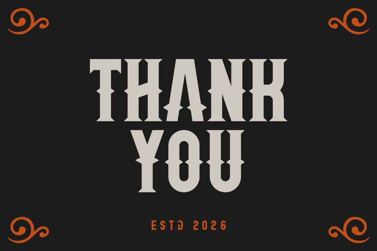 Qosta – Vintage Retro Display Font, a Blackletter Font by Artiveko (Photo 7 of 7)