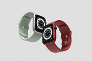 Smart Watch Mockup, a Device Mockup by mahremdesign (Thumbnail 7 of 11)
