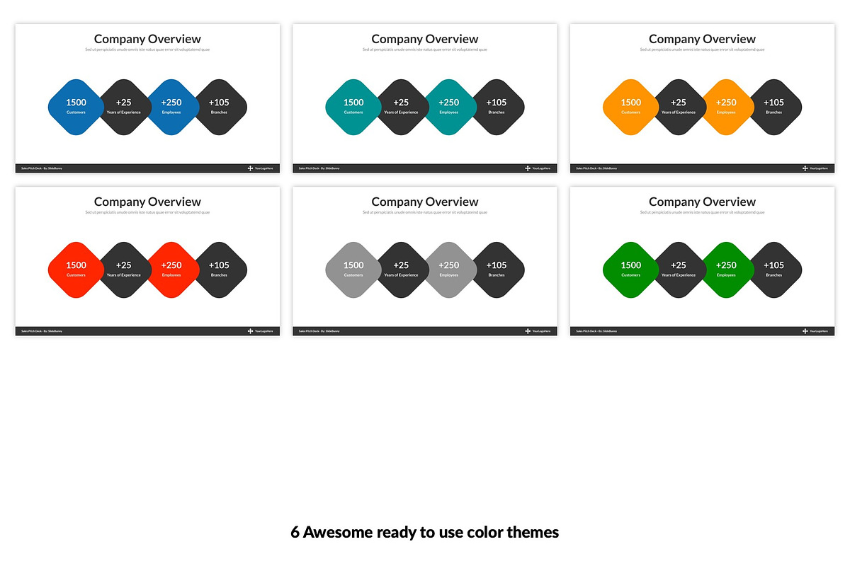 Best Sales Pitch Deck Google Slides, a Presentation Template by SlideBunny (Photo 3 of 21)