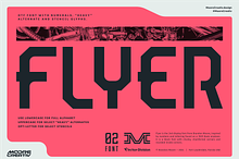 BM Flyer Font