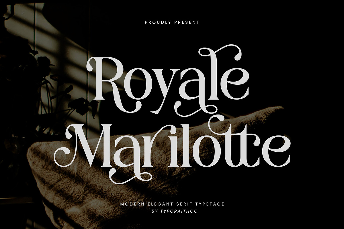 Royale Marilotte | Elegant Serif, a Serif Font by Typoraith Co (Photo 1 of 10)