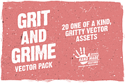 Grit and Grime - Vector Pack, a Texture Graphic by Downloads for Designers (Thumbnail 1 of 7)