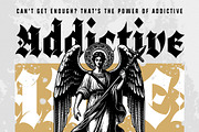 Black Webs - Gothic Blackletter Font, a Blackletter Font by Typia Nesia (Thumbnail 6 of 16)