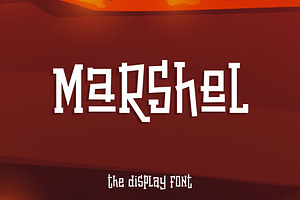 Marshel - Groovy Display Font