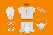 Modern Baby Outfit Mockup Set, an Apparel Mockup by Designertale (Thumbnail 6 of 6)