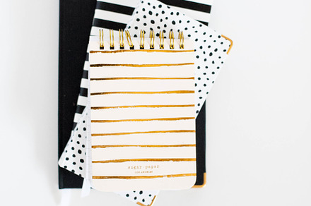 Blush & gold journal image 001 featuring styled stock, styled stock, a Business Photo by Rosemary Watson | Stock