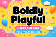 Boldly Playful, a Slab Serif Font by Wow Magic (Thumbnail 2 of 5)