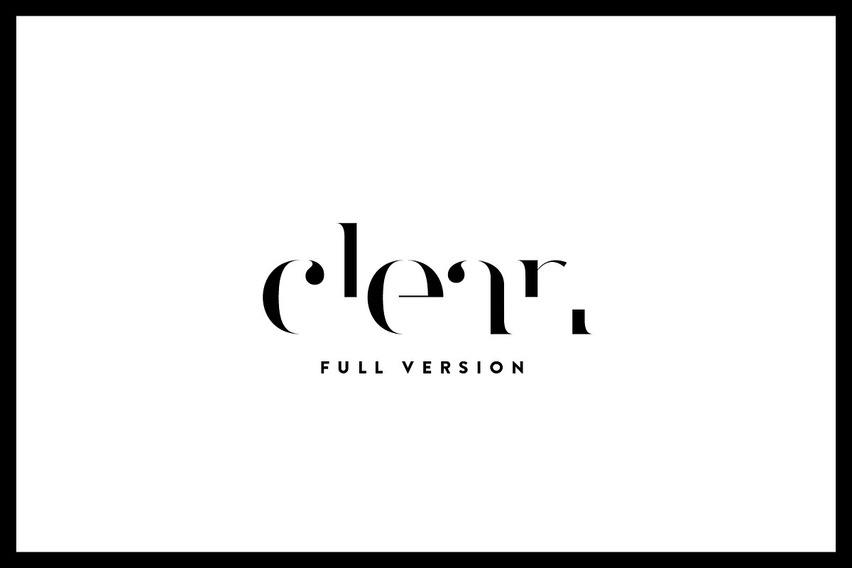 Breathy - Font family preview 2