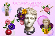 Modern Antique Collage Creator 200+, an Object Graphic by CatJello Graphics (Thumbnail 3 of 15)