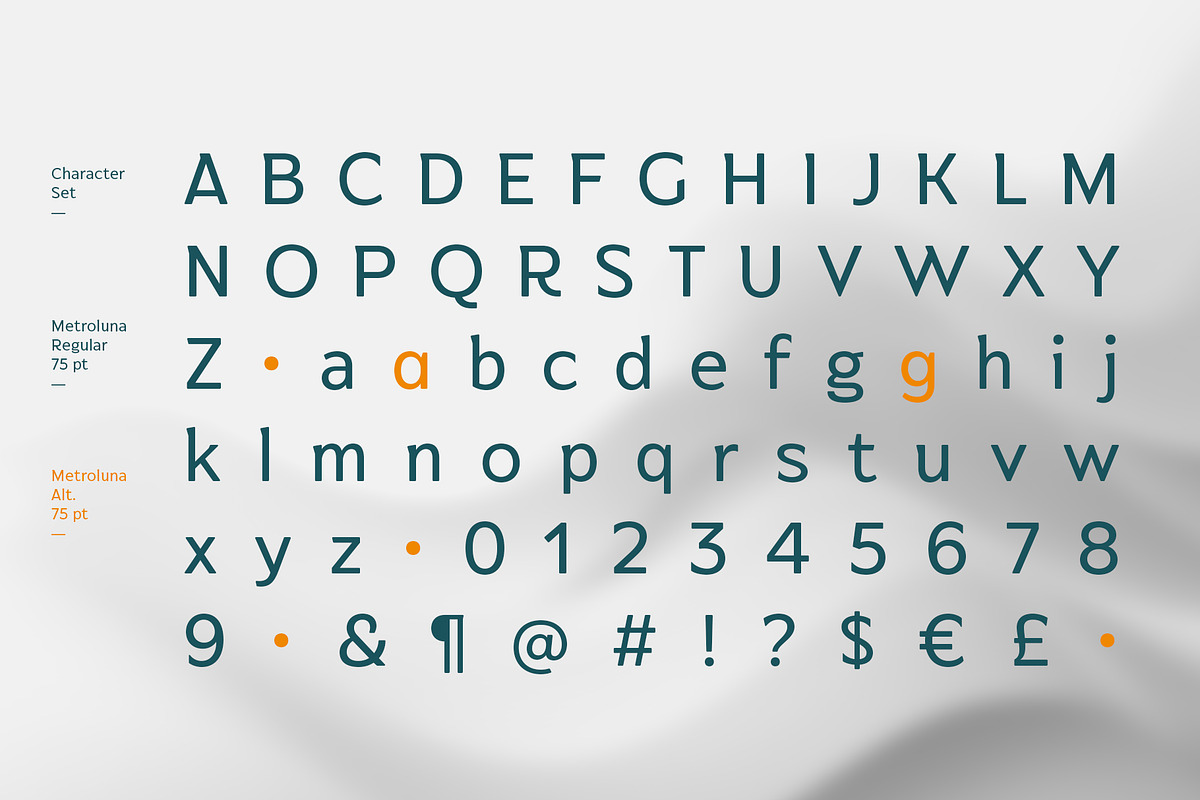 Metroluna, a Sans Serif Font by Locomotype (Photo 11 of 11)
