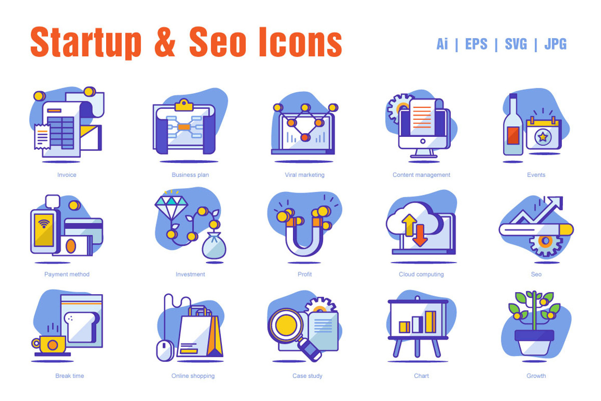 Startup Icons #3, an Outline Icon by Sooodesign