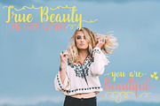 Zaheera Font Duo ( 30 % OFF ), a Script Font by AQR Studio (Thumbnail 3 of 10)