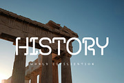 Abcesia - Display Vintage, a Sans Serif Font by Bilahstudio (Thumbnail 6 of 11)
