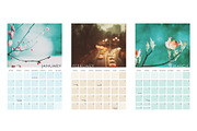 2025 Printable Wall Calendar, a Stationery Template by Definitely Pink (Thumbnail 2 of 5)