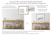 FARMHOUSE Wall&Frame Mockups, a Poster Template by MyHomeMockups (Thumbnail 10 of 11)
