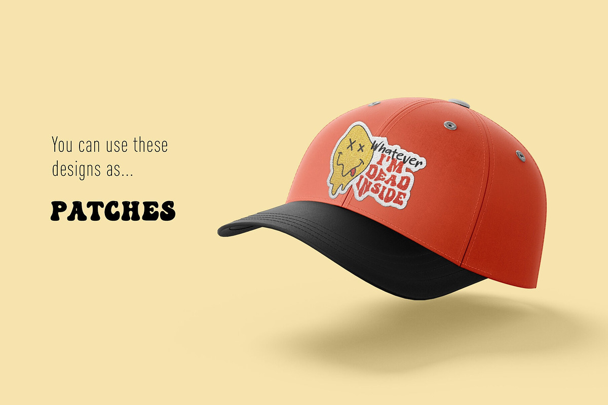 Groovy Sarcastic Mood. 10 Stickers, an Object Graphic by Cosmic Store (Photo 7 of 9)