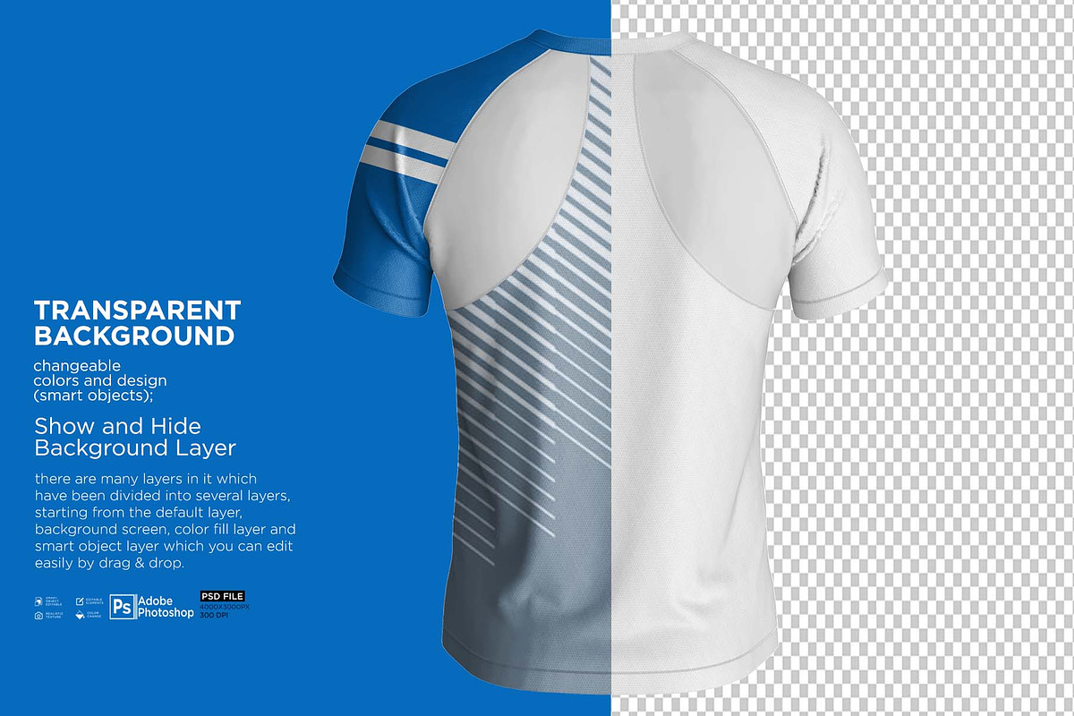 Men's Raglan T-Shirt Short Mockup, a Hoody Mockup by Nanggroe Scripting (Photo 4 of 7)