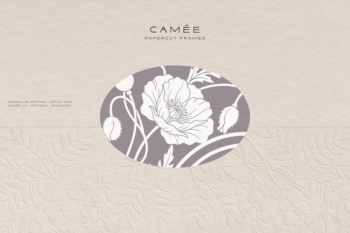 Camee - Ornamental Papercut Frames, an Object Graphic by alonahaidash (Photo 2 of 18)