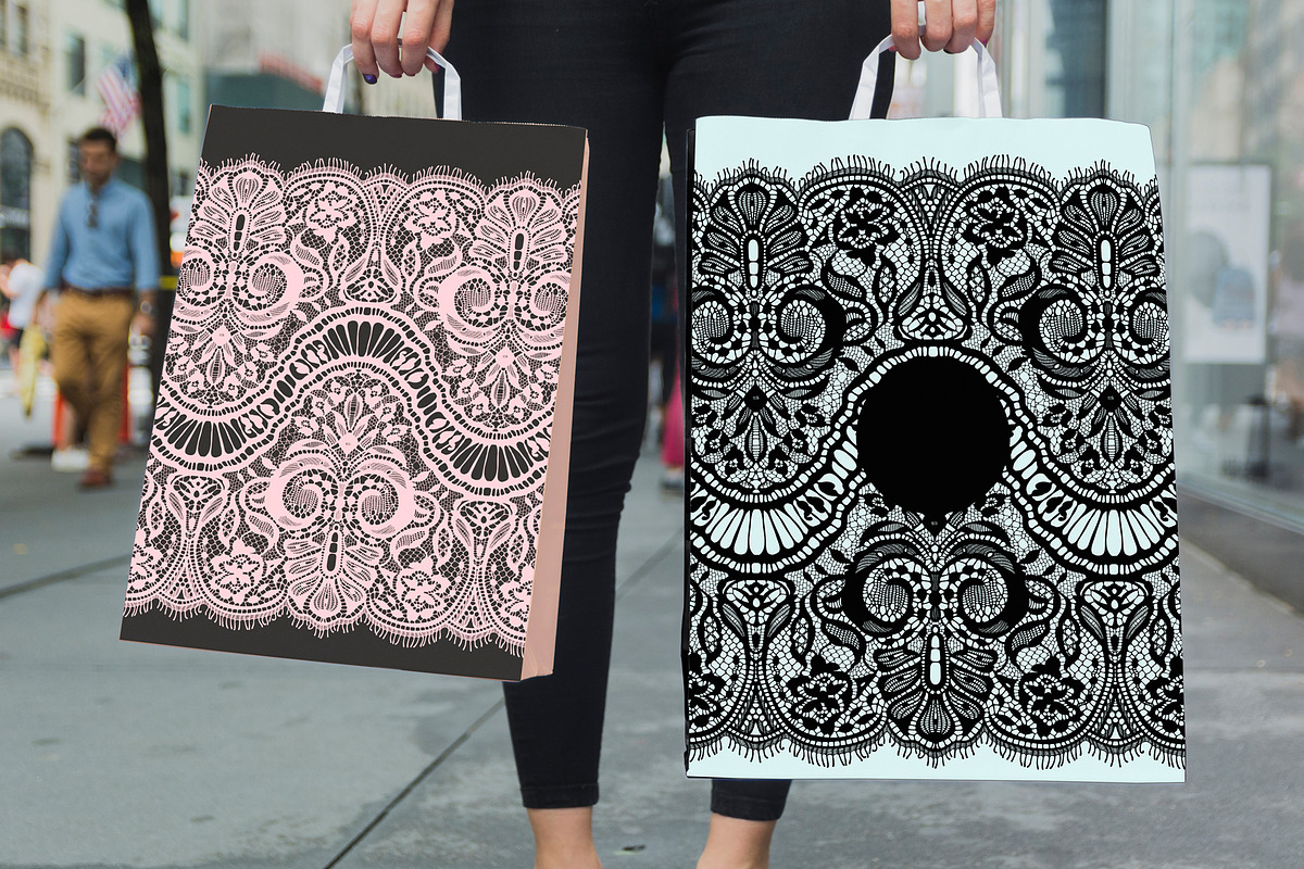 Lace seamless pattern., a Pattern Graphic by Ajuga (Photo 6 of 7)