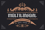 Gracias | Blackletter Font, a Blackletter Font by Pentagonistudio (Thumbnail 10 of 10)