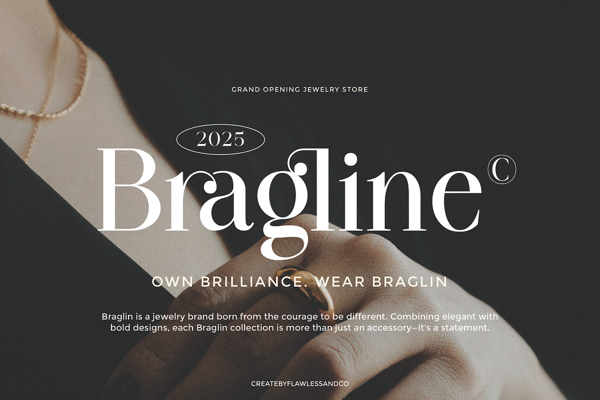 Mariglen - Modern Serif Font, a Font by Flawless And Co (Photo 2 of 10)