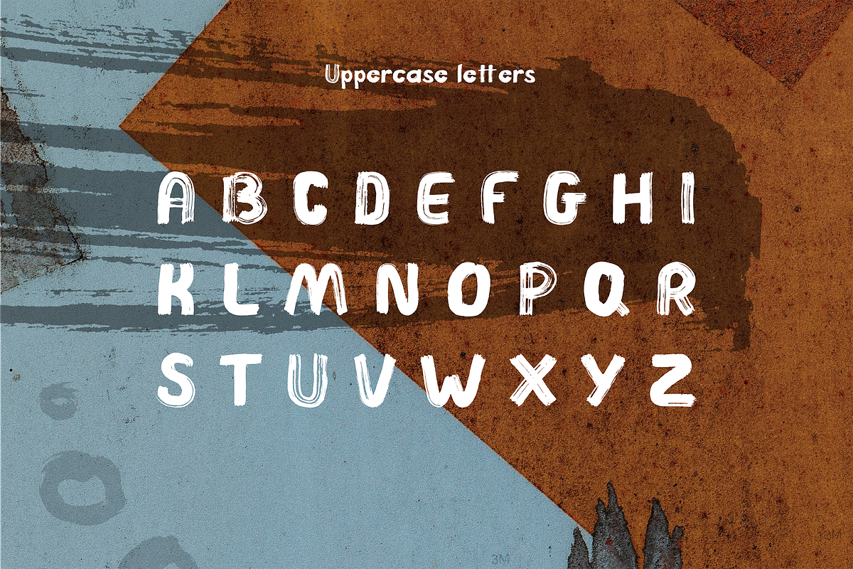 Imperfect Brush Font preview 2