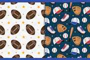 Sports Equipment Graphic Set, a Pattern Graphic by Drafts n Doodles (Thumbnail 6 of 11)
