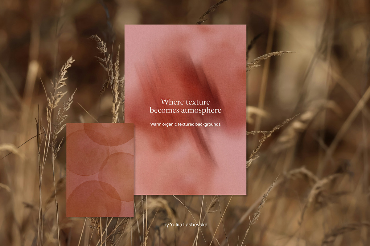 Warm Organic Textured Backgrounds, a Background Graphic by Yuliia Lashevska (Photo 5 of 9)