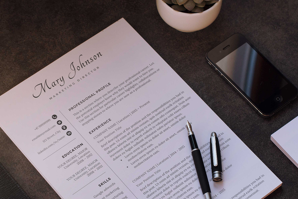 Resume Template | CV, a Resume Template by Comely Design Studio (Photo 4 of 4)