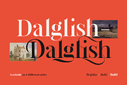 Dalglish Typeface, a Serif Font by Damelev (Thumbnail 2 of 13)