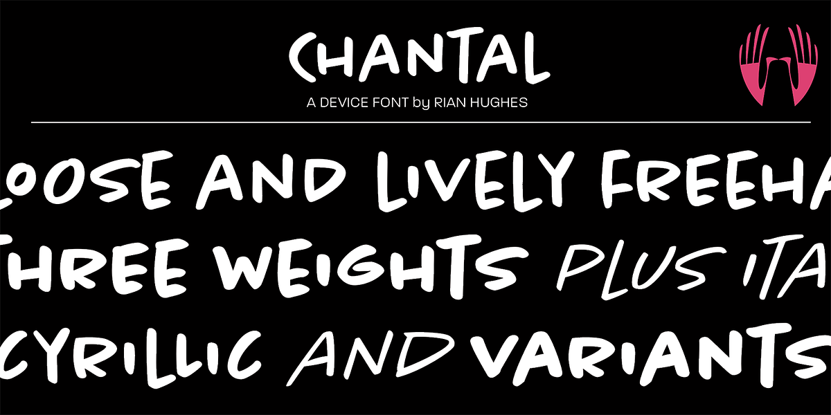 Chantal, a Handwritten Font by Device (Photo 5 of 5)