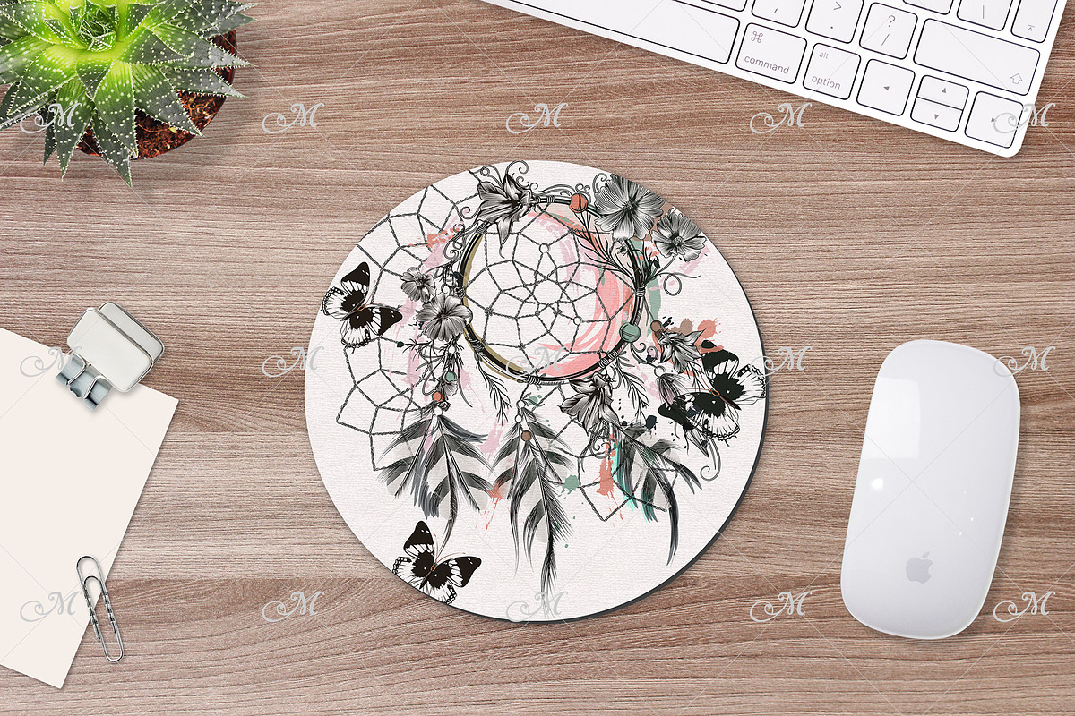 Mouse Pad Mockup 2-in-1, a Product Mockup by Maddy's Art & Mockups (Photo 2 of 4)