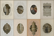 Embroidered Embossed Paper Frames, a Texture Graphic by alonahaidash (Thumbnail 9 of 20)