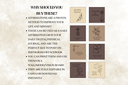 Minimal Flowers Card Deck, a Design Template by Digital By Nikoleta (Thumbnail 4 of 9)
