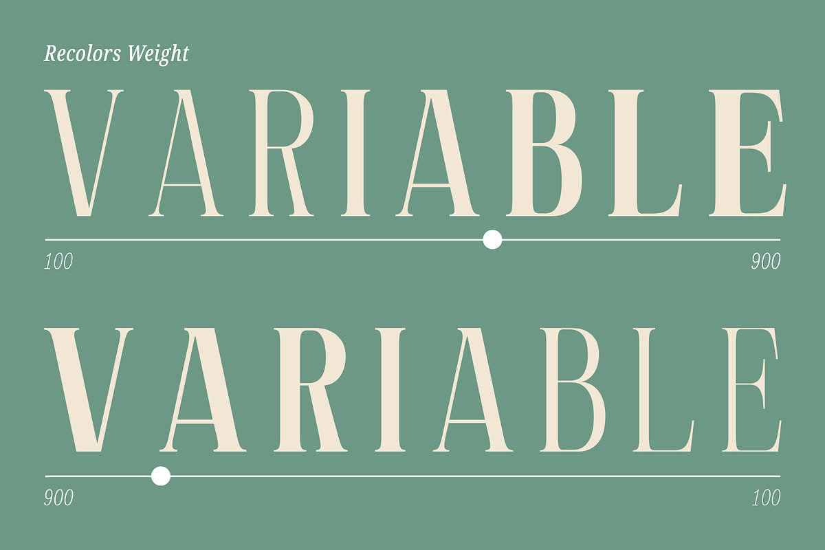 Recolors, a Serif Font by Nathatype (Photo 10 of 15)