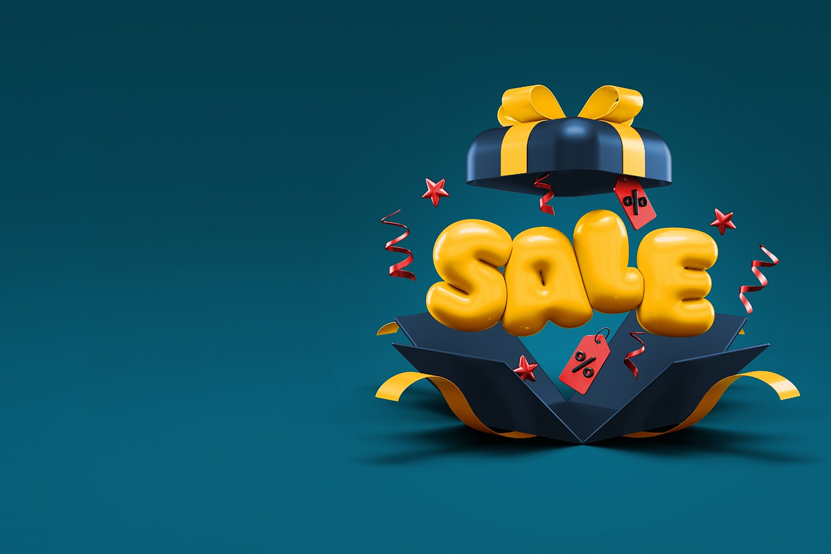 Black Friday Sale Banner Background, a Marketing Template by TandemStock (Photo 3 of 4)