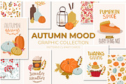 Graphic Bundle clipart & pattern, a Background Graphic by Cozy pattern shop (Thumbnail 10 of 37)