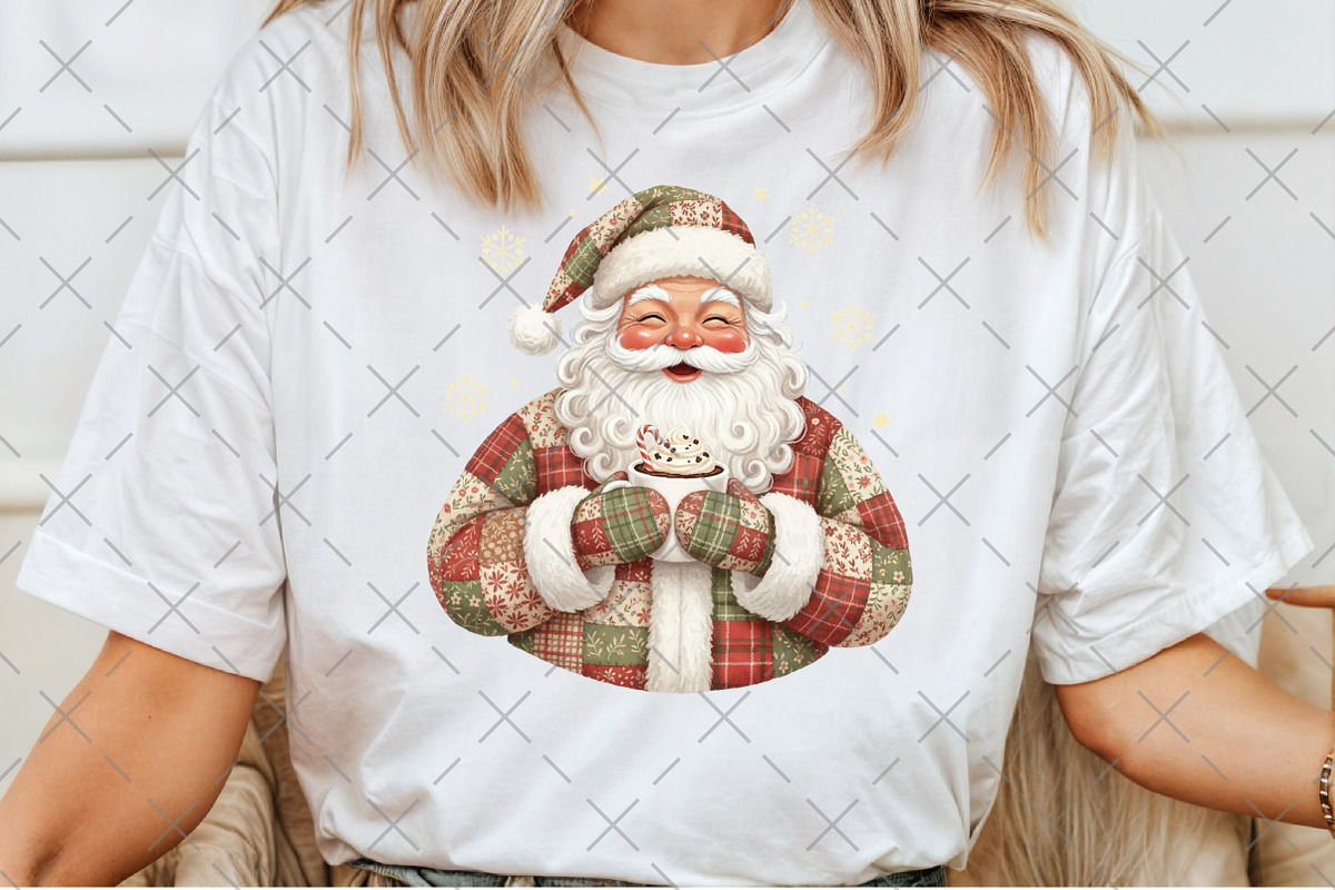Vintage Santa Claus PNG, an Illustration by Craft Nest (Photo 3 of 6)