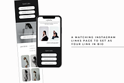 Showit Photographer Website Template, a Landing Page Template by Blush Created (Thumbnail 6 of 11)