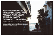 McKinnon Brush Typeface, a Font by Oban Jones (Thumbnail 4 of 4)